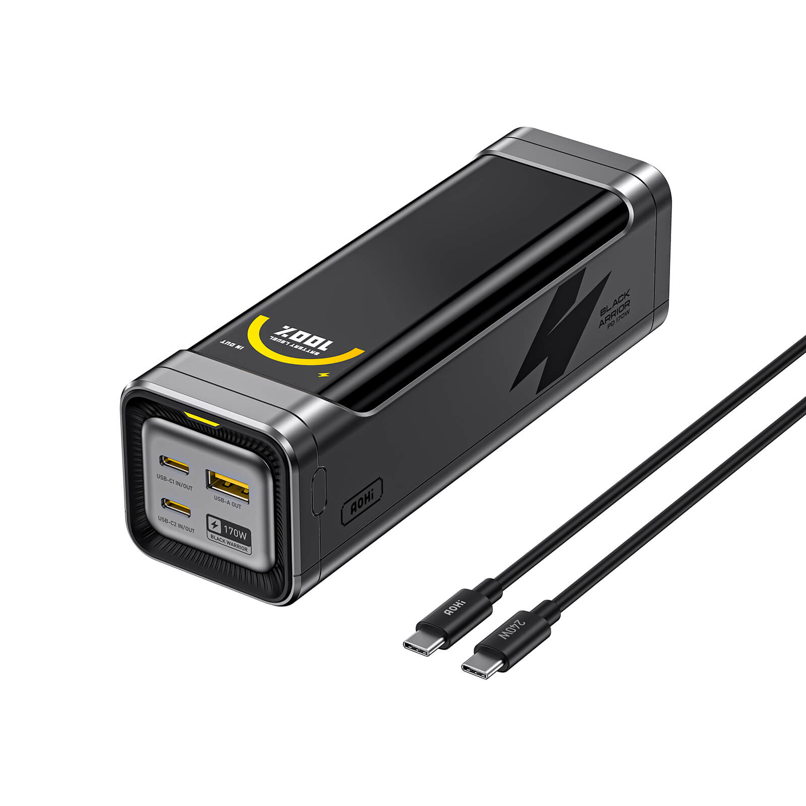 AOHI The Future Starship 240W 27.600mAh LED-Display Powerbank