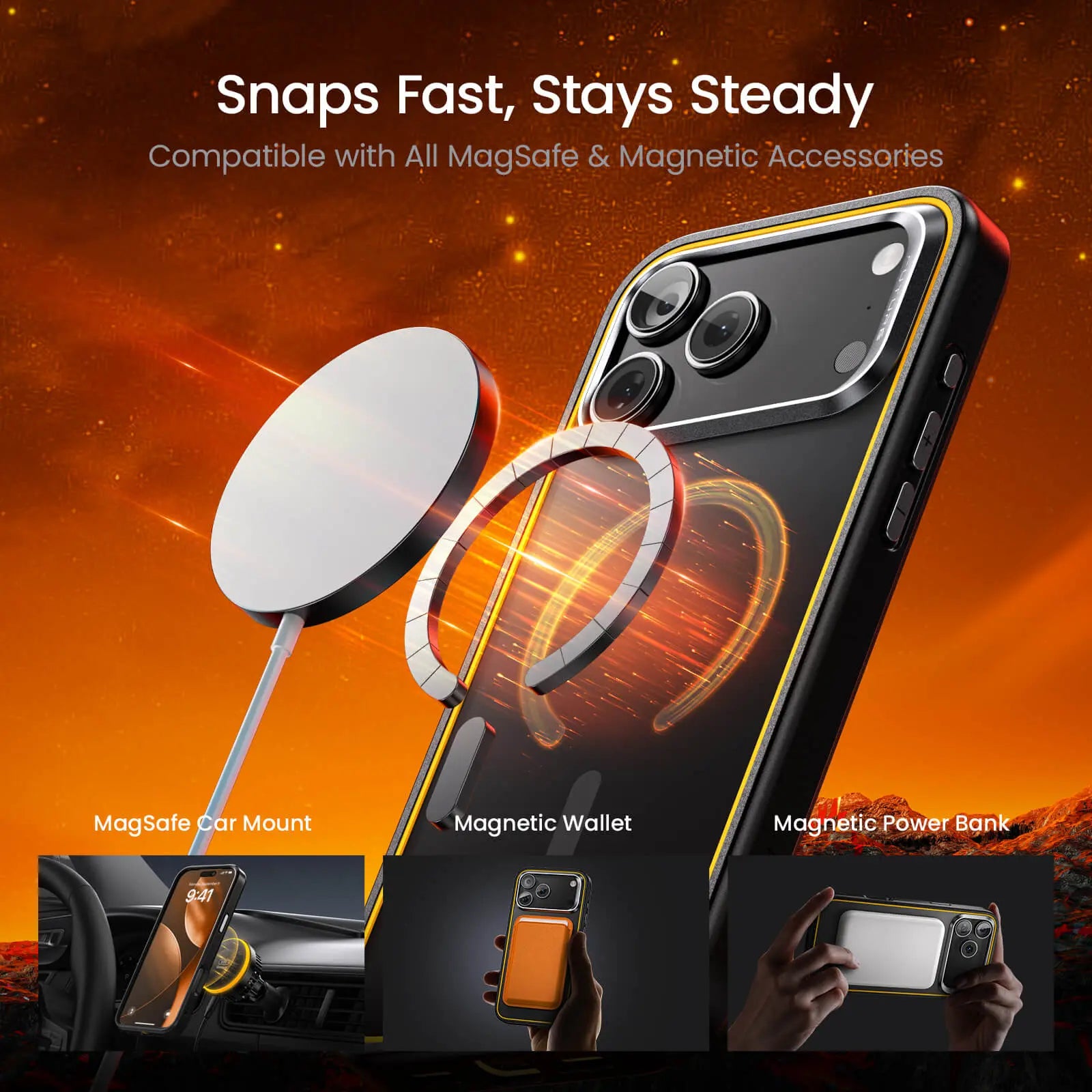 AOHi The Future MagArmor Magnetic Phone Case (For iPhone 17 Pro Max/ 17 Pro/ 17 Air) AODA INTERNATIONAL LIMITED