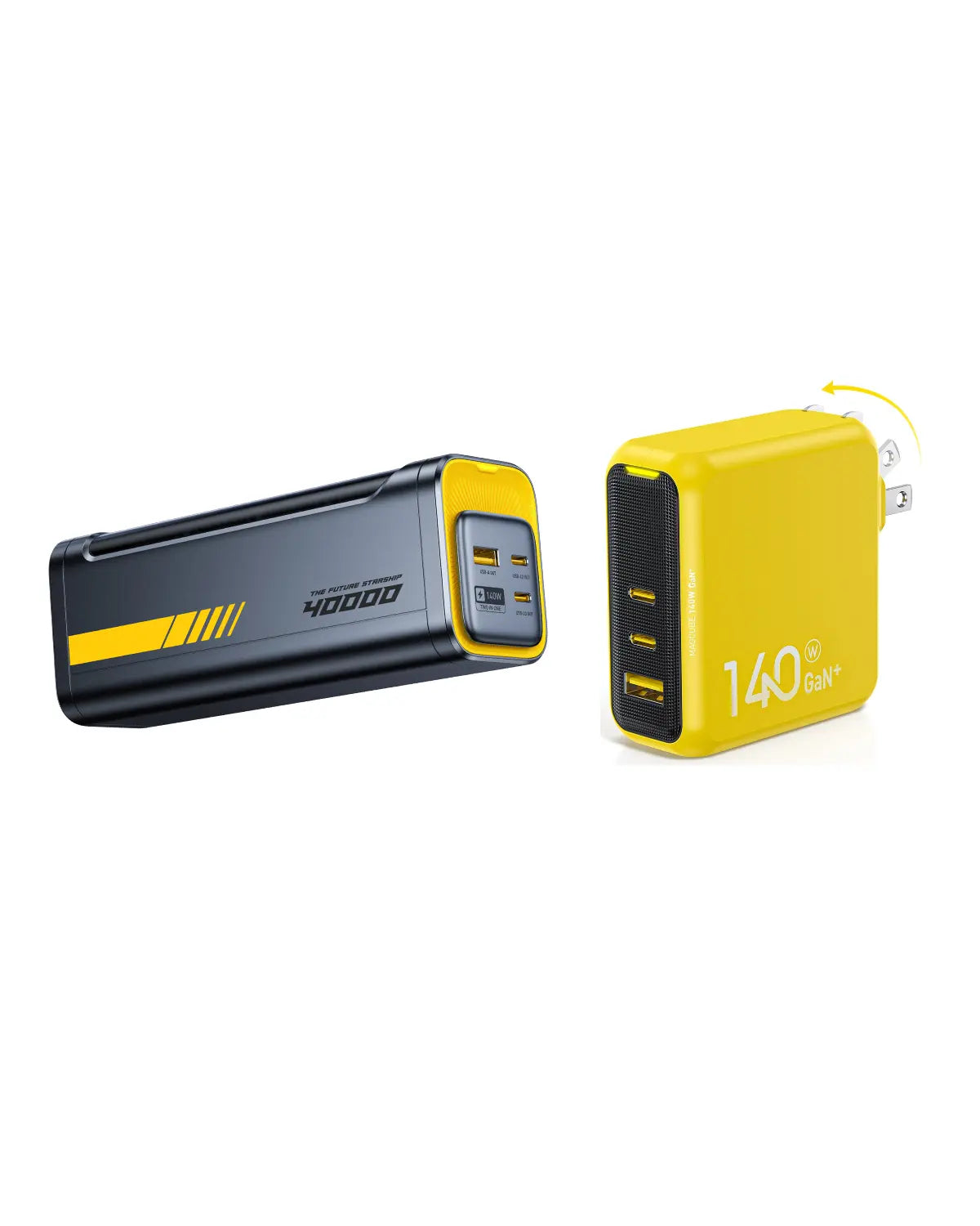 AOHI Starship 2-in-1 40000mAh PD3.1 140W Power Bank with 140W Magcube AOHI Starship 2-in-1 40000mAh PD3.1 140W Power Bank with 140W Magcube
