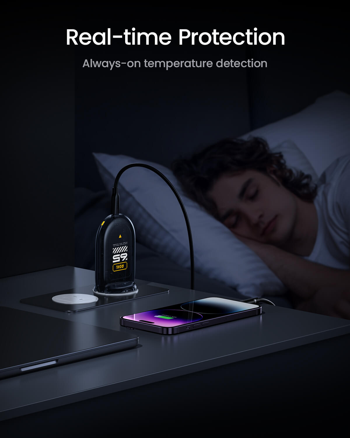 THE FUTURE CREATIVE ULTRA-THIN 65W GAN+ CHARGER - AOHi