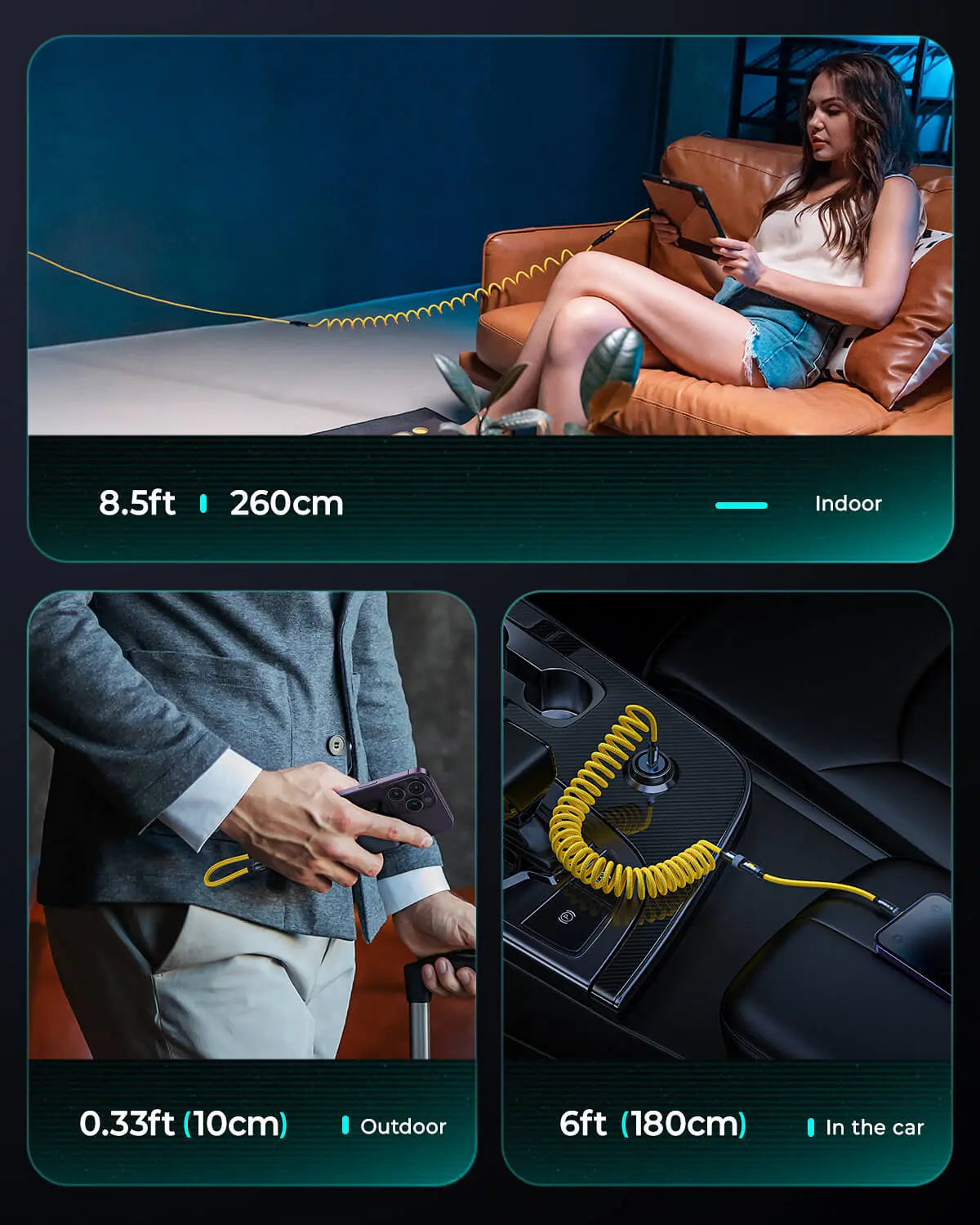 【Save $100】AOHI Starship 2-in-1 40000mAh PD3.1 140W Power Bank with 240W Future Power Cable Set AOHI
