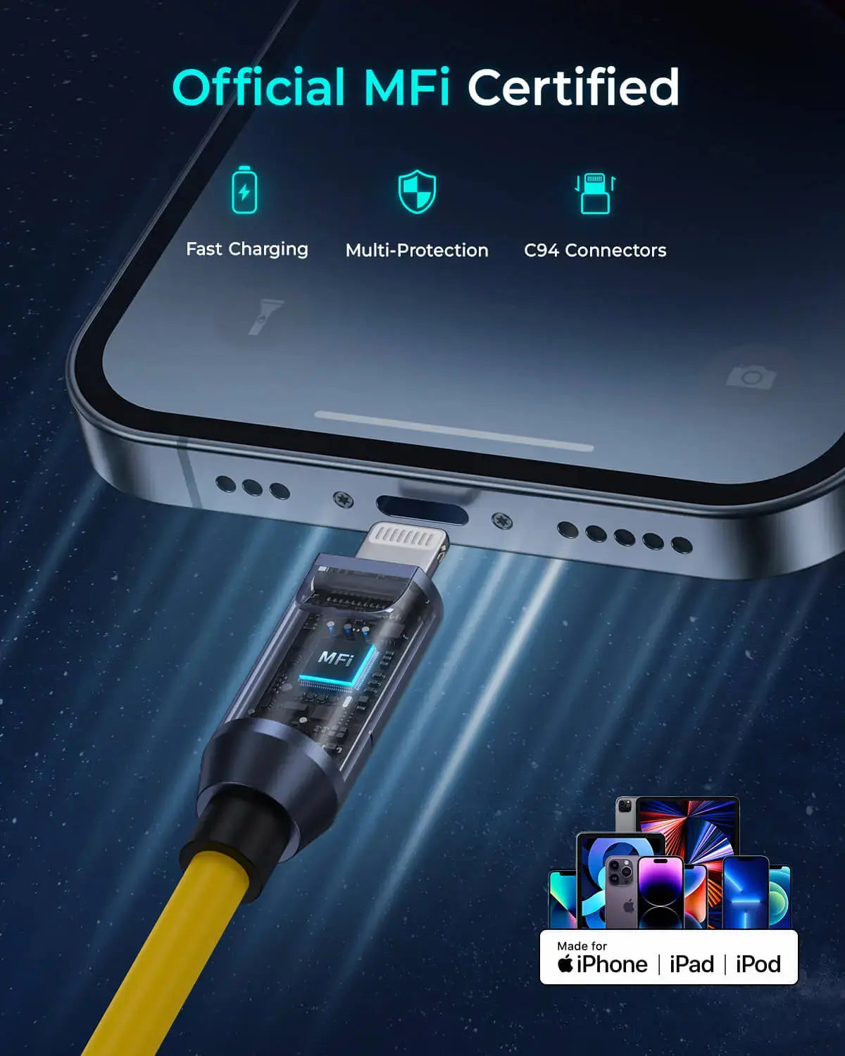 AOHI 240W MODULAR-EXTENSION FAST CABLE SET FOR FUTURE 1