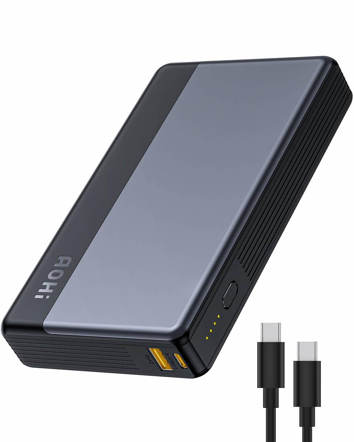 AOHI 30000mAh 100W Portable Laptop Power Bank with C-C Cable