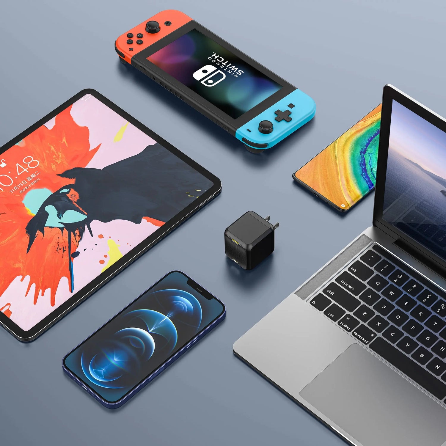 AOHI-65W-GaN-power-adapter-to-fast-charge-all-your-devices AOHi