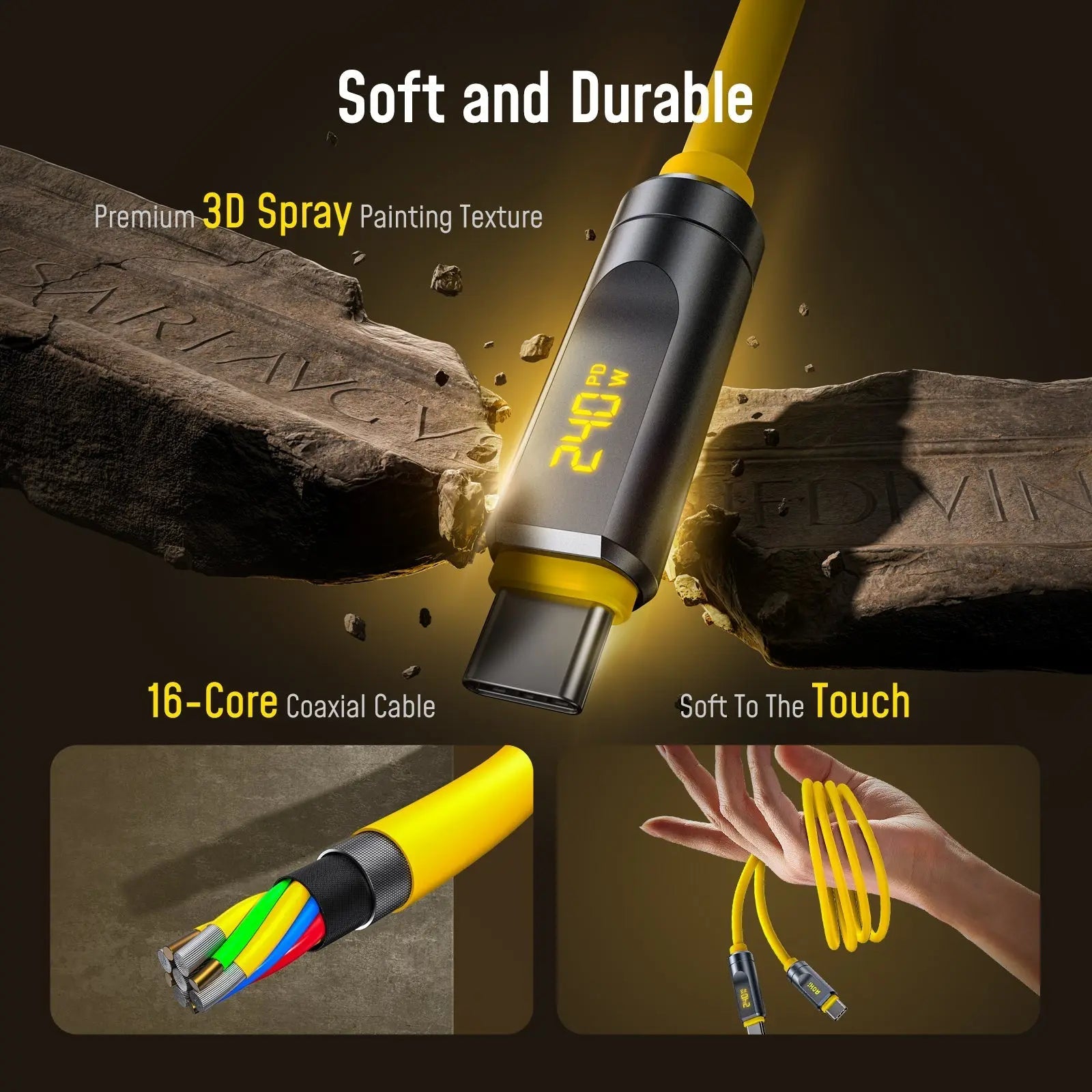 NEW RELEASE: Adonis LED USB-C Cable — Meet Next-Level Performance