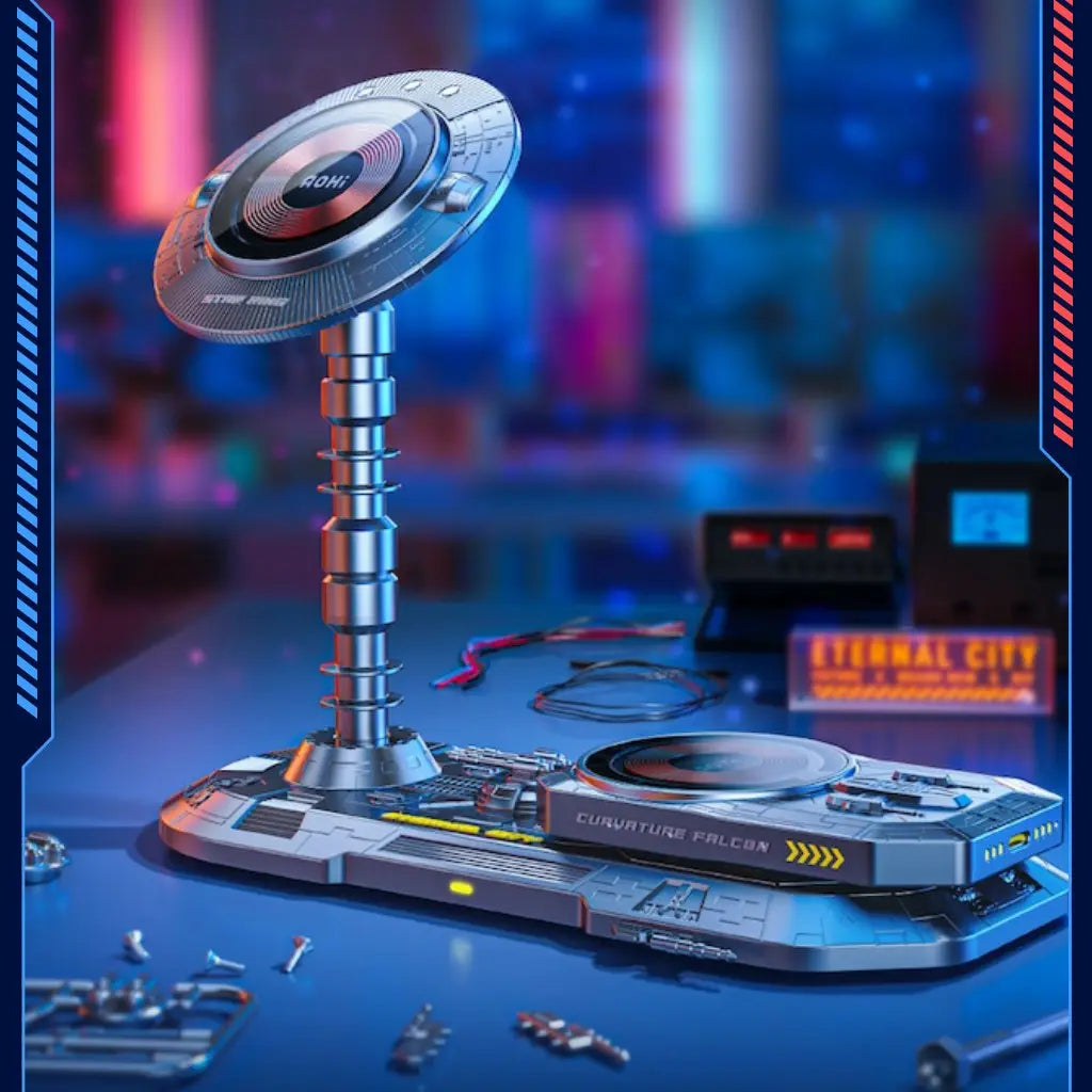 Unleash-your-inner-engineer-with-the-AOHi-The-Future-Eternal-City-wireless-charger AOHi