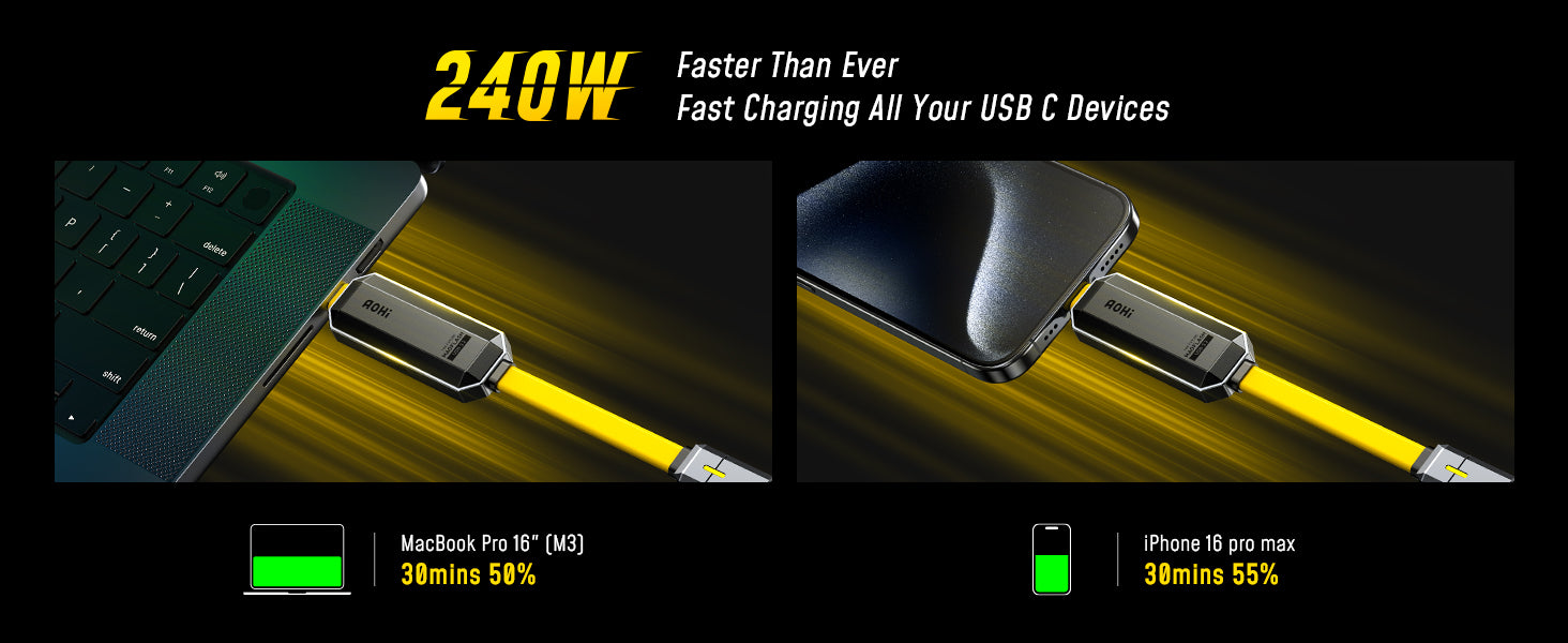 AOHI The Future Magflash 2-in-1 Charging & Data Storage Cable Set (512GB/ 240W/ 1000MB/s) 21 AOHI The Future Magflash 2-in-1 Charging & Data Storage Cable Set (512GB/ 240W/ 1000MB/s) 4