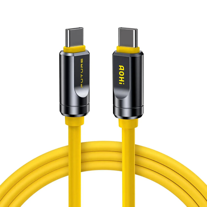 AOHI THE FUTURE Adonis 6.6ft USB4 2.0 240W USB-C to USB-C Cable (120Gbps/ 8K/ PD3.1/ Thunderbolt 5 Compatible)
