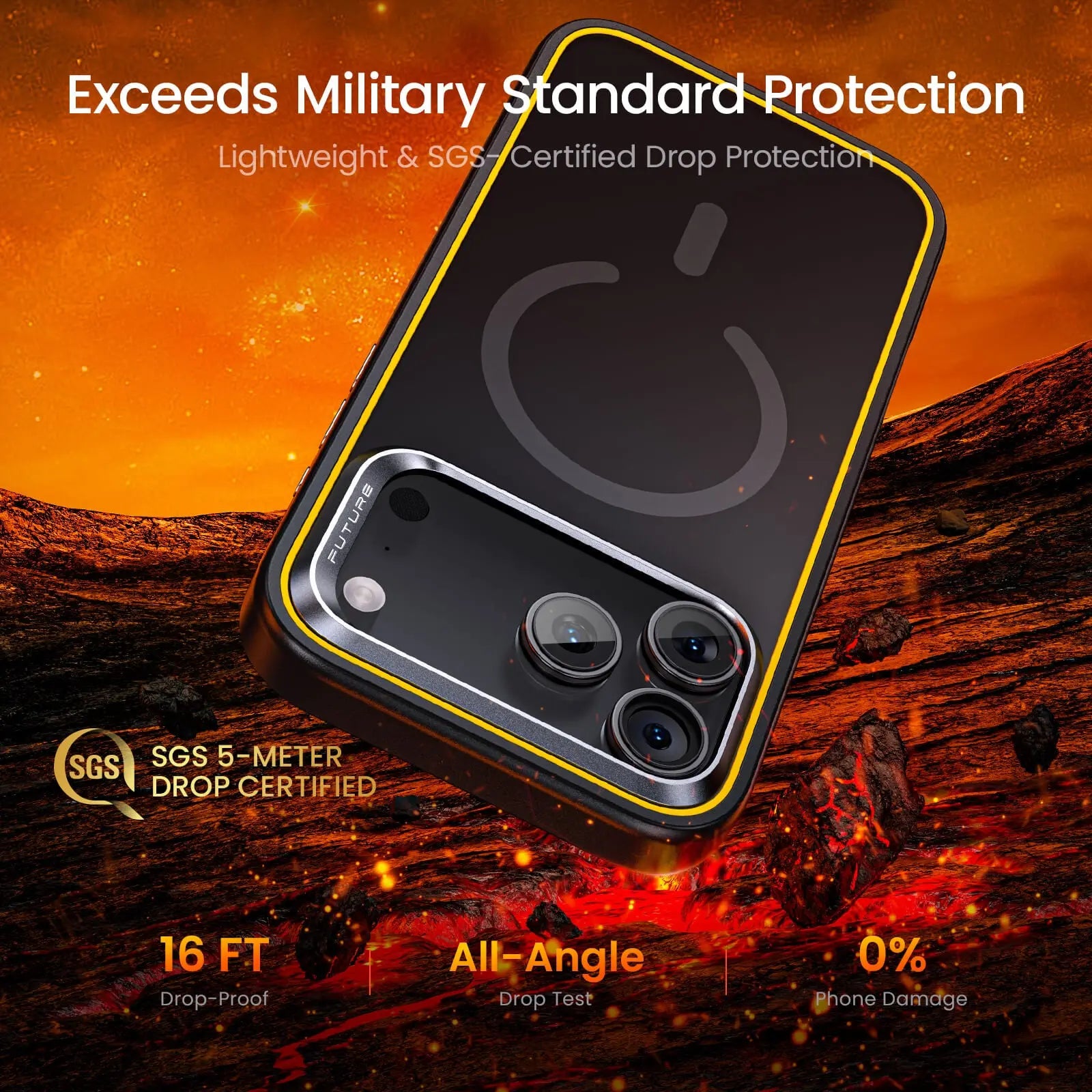 AOHi The Future MagArmor Magnetic Phone Case (For iPhone 17 Pro Max/ 17 Pro/ 17 Air) AODA INTERNATIONAL LIMITED