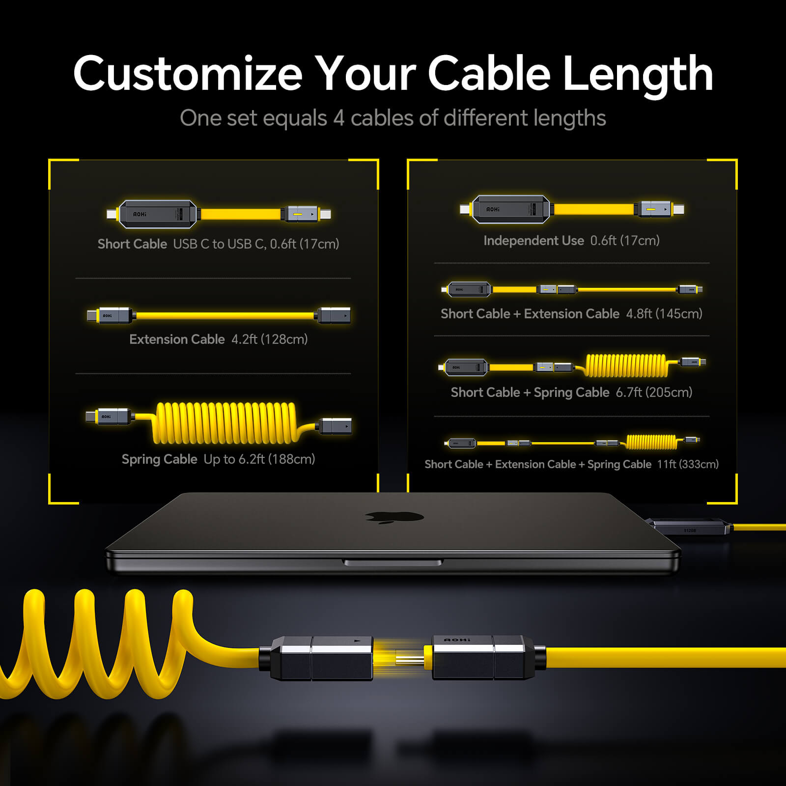 The Future Magflash 2-in-1 Charging & Data Storage Cable Set