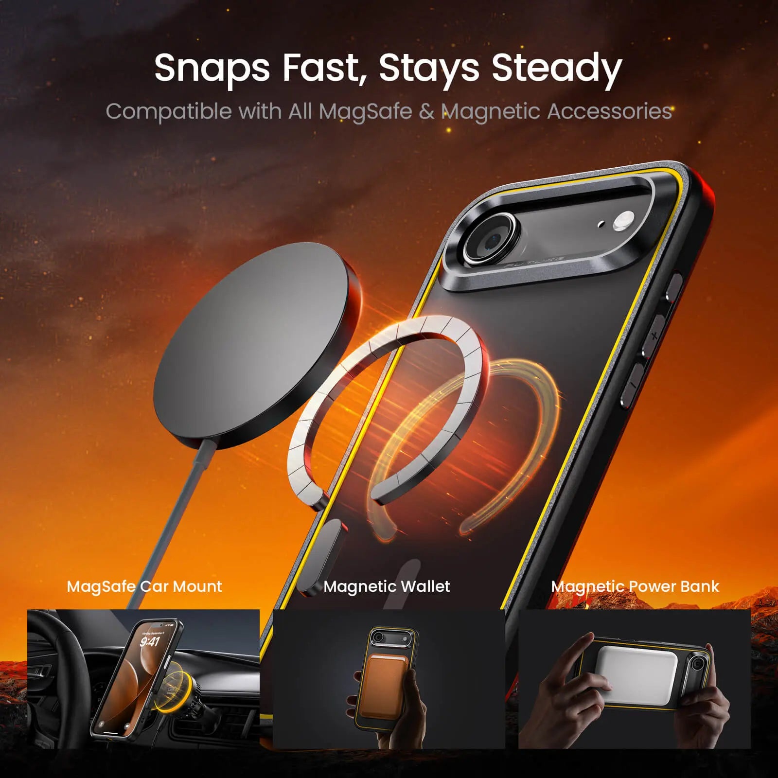 [NEW] AOHi The Future MagArmor Pro Magnetic Phone Case (For iPhone 17 Pro Max/ 17 Pro/ 17 Air) AODA INTERNATIONAL LIMITED