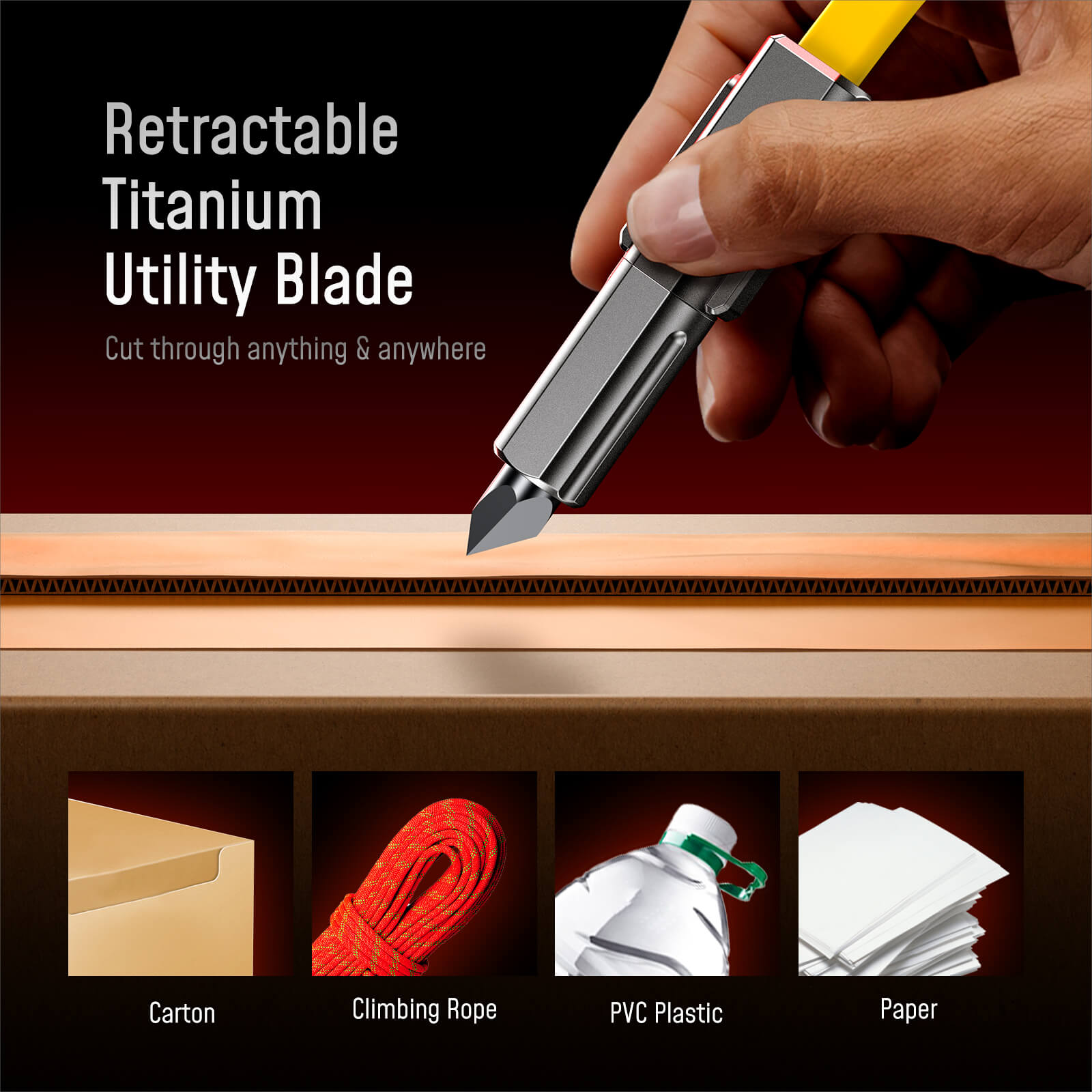 AOHI Prometheus 3-in-1 Titanium EDC Cable - AOHi