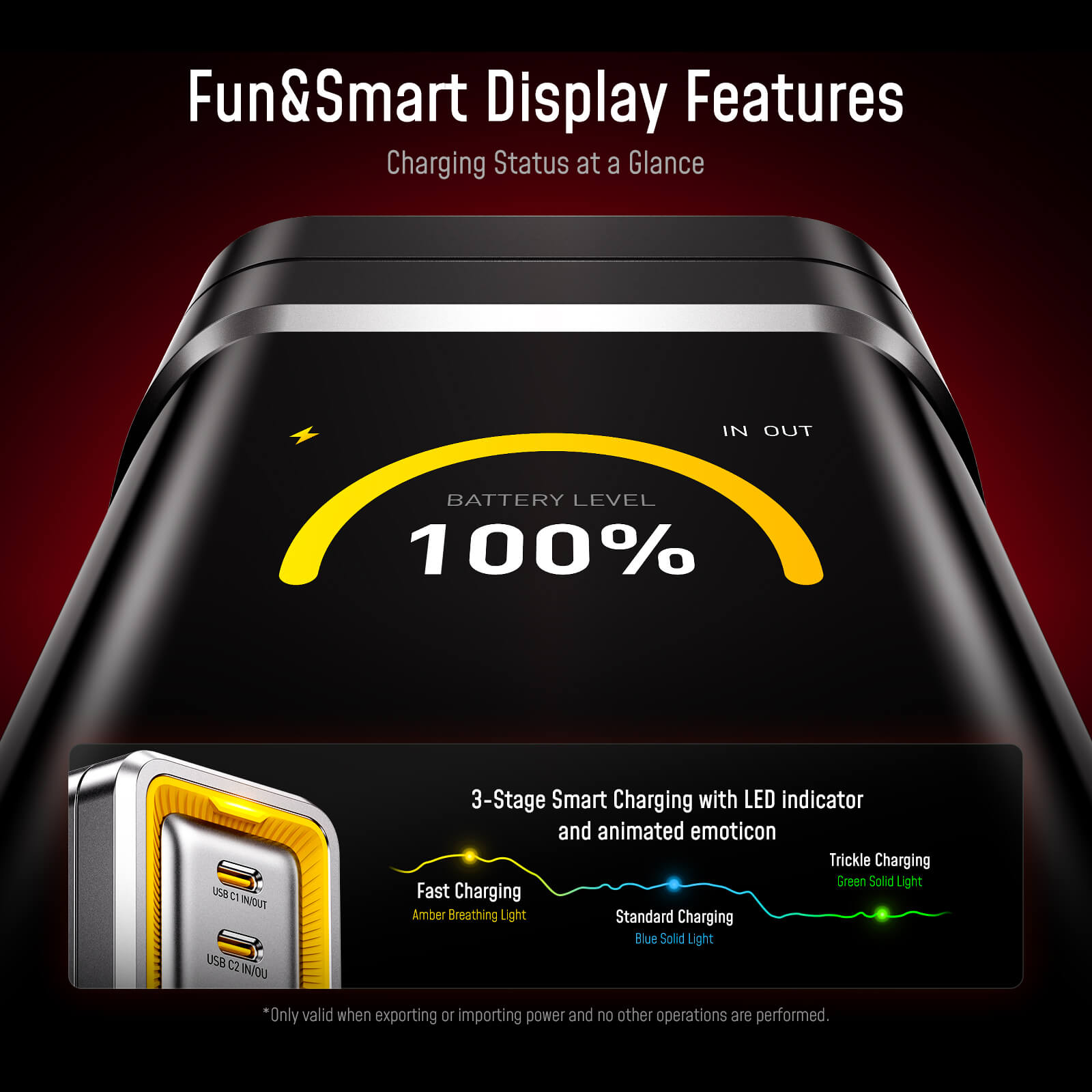 [NEW] AOHI The Future Starship Pro PD3.1 310W 20,000mAh LED Display Power Bank with 140W C-C Cable