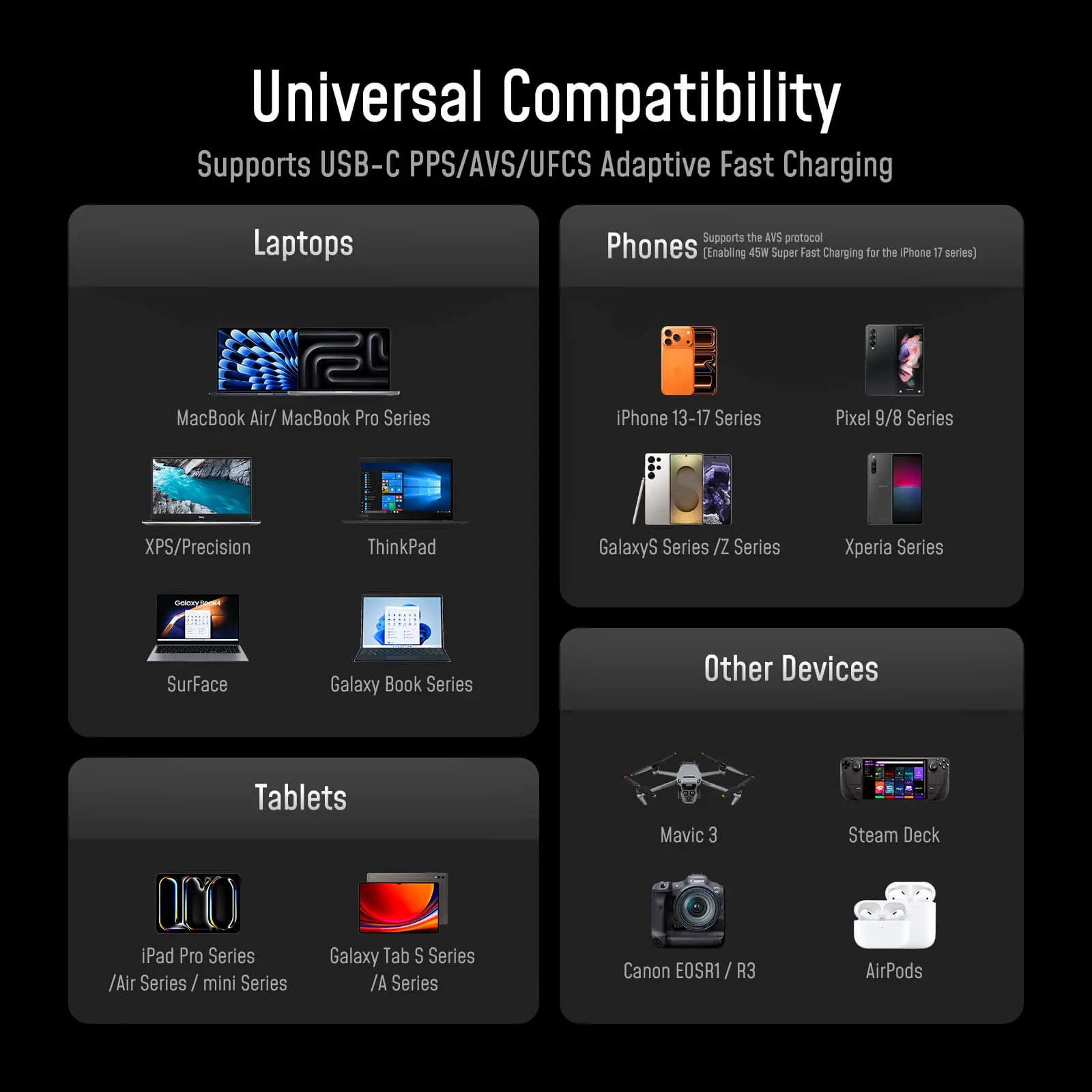 [NEW] AOHI The Future Starship Pro PD3.1 310W 20,000mAh LED Display Power Bank with 140W C-C Cable AOHI