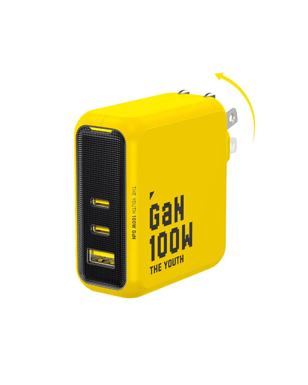 AOHI The Youth PD 100W GaN 3-Port Fast Charger