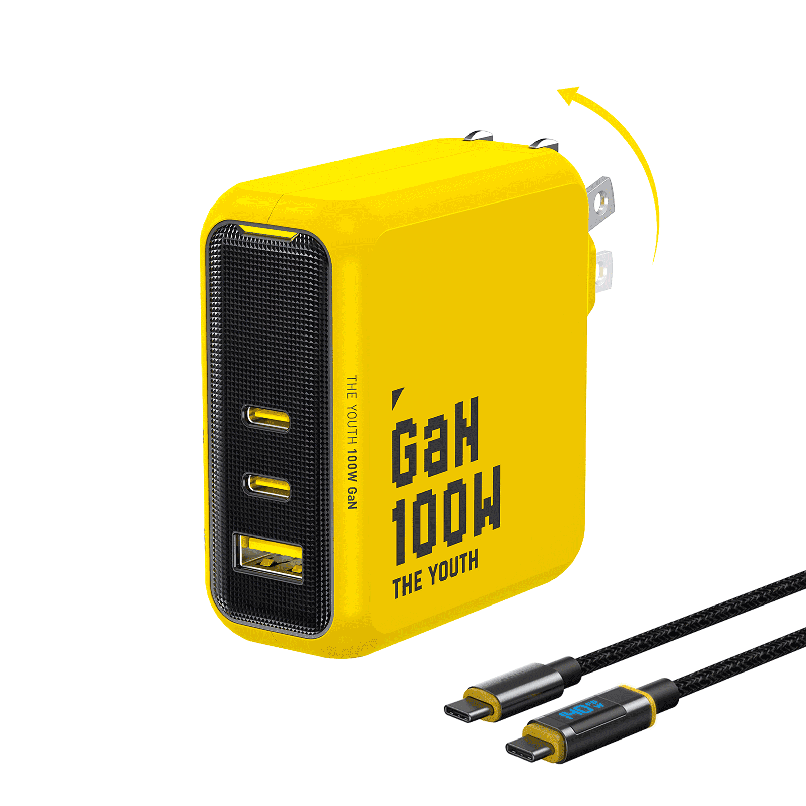 AOHI Magcube The Youth PD 100W GaN 3-Port Fast Charger