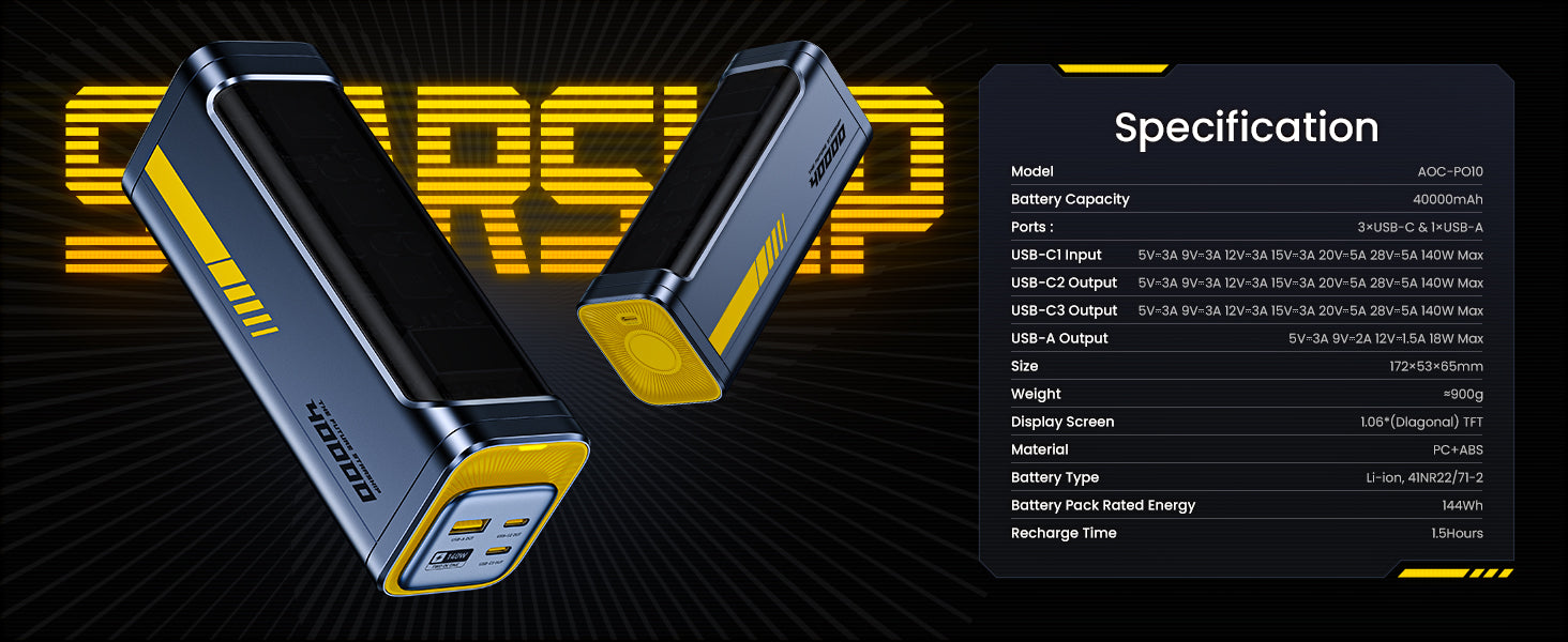 AOHI The Future Magflash 2-in-1 Charging & Data Storage Cable Set (512GB/ 240W/ 1000MB/s) 28 AOHI The Future Magflash 2-in-1 Charging & Data Storage Cable Set (512GB/ 240W/ 1000MB/s) 11