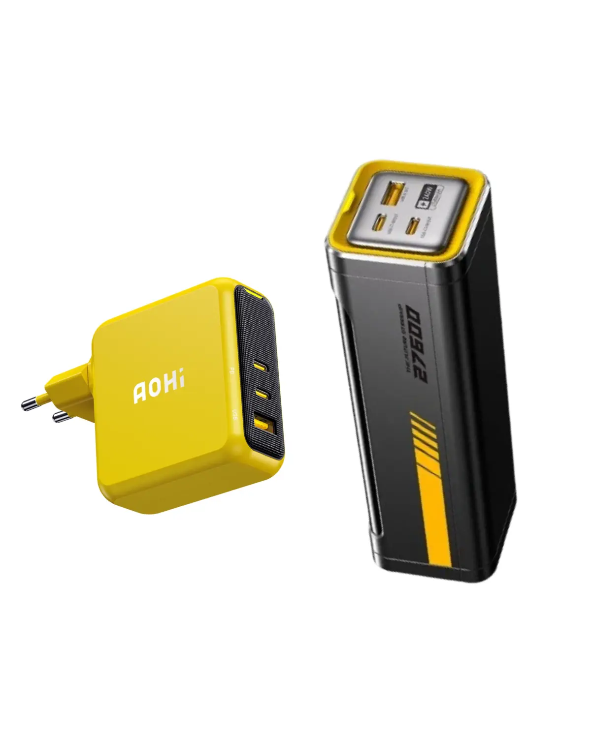 AOHI The Future Starship 240W 27,600mAh LED Display Power Bank with 140W GaN+ PRO Fast Charger AOHI