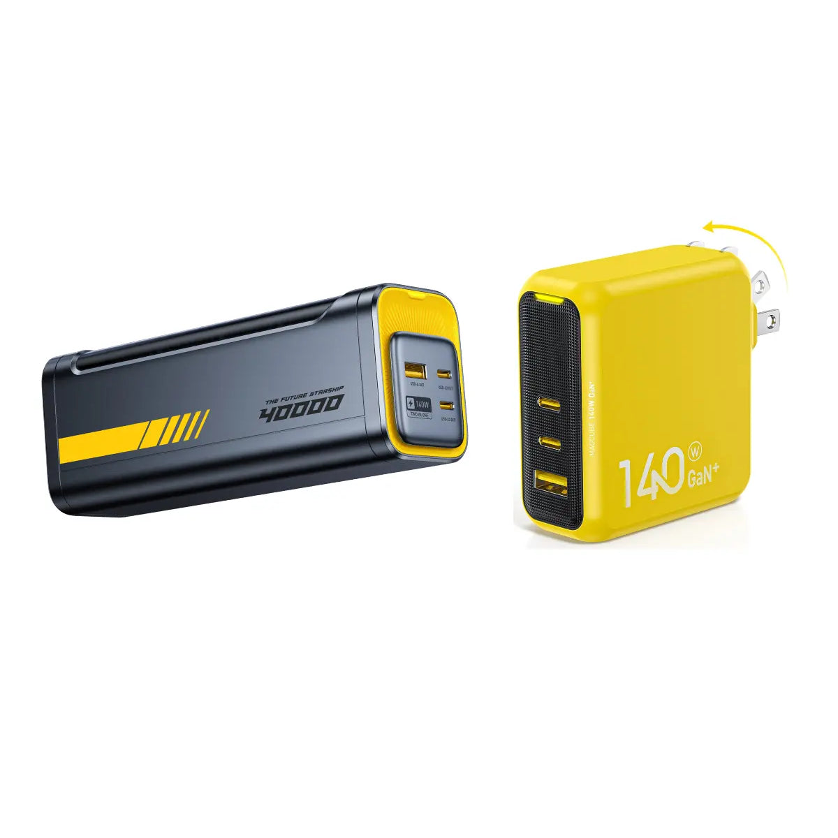 AOHI Starship 2-in-1 40000mAh PD3.1 140W Power Bank with 140W Magcube AOHI Starship 2-in-1 40000mAh PD3.1 140W Power Bank with 140W Magcube