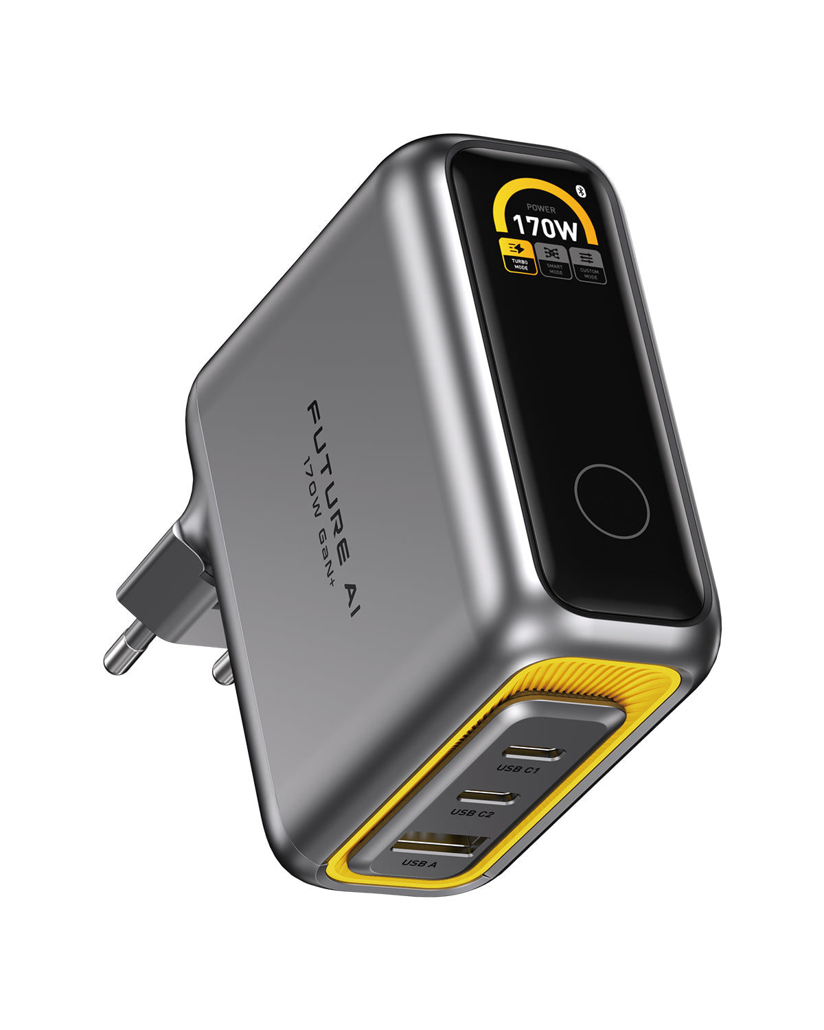 [ NEW] AOHI The Future AI PD 170W 3‑Port LED Display Wall Charger
