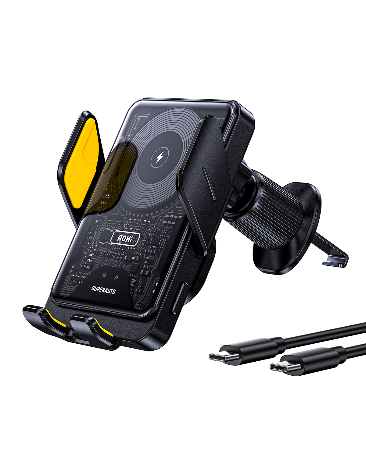 AOHI SUPERAUTO Smart Sensor Wireless Car Charger