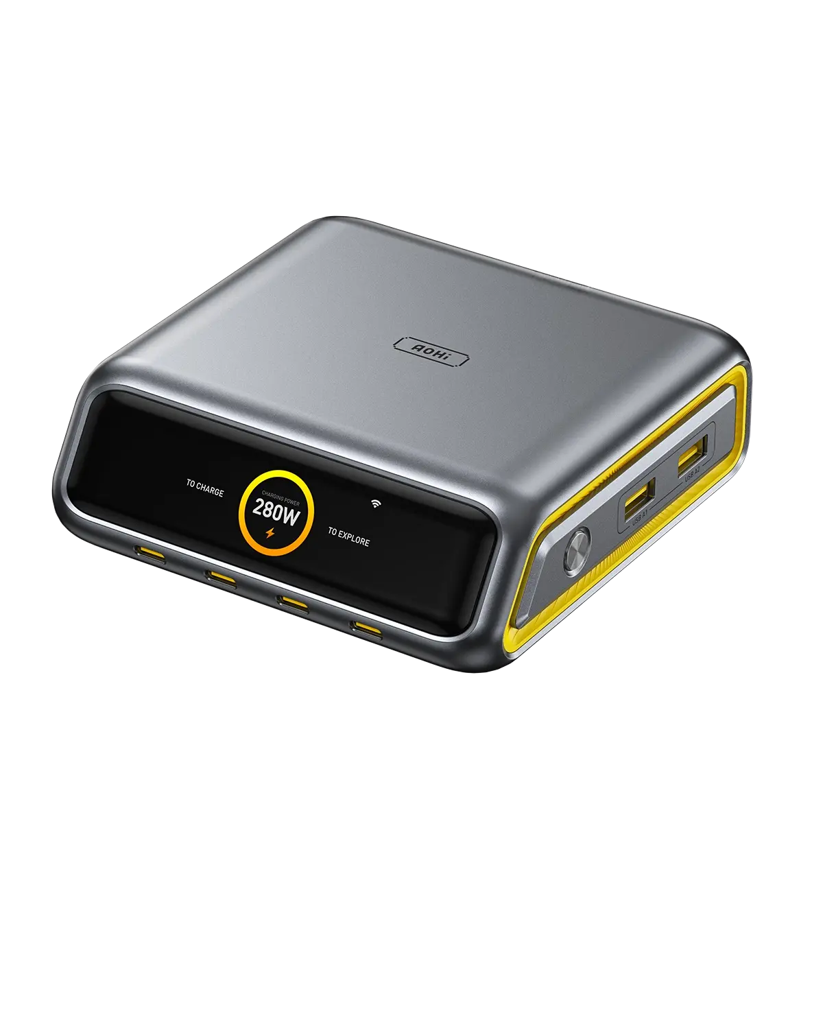 [Ultimate Tech Gifts For Dad]AOHI Future AI 280W 6-Port Smart Desktop Charger[Limited Time $149] AODA INTERNATIONAL LIMITED