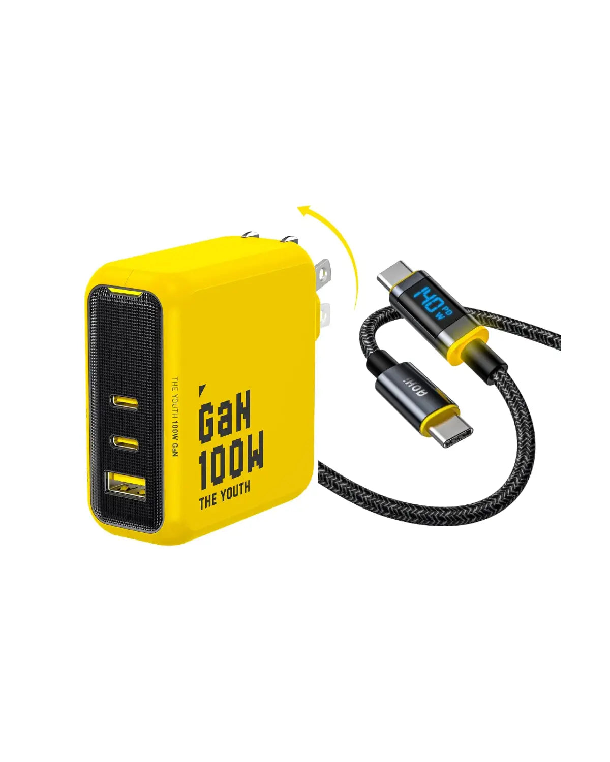 AOHI Magcube The Youth PD 100W GaN 3-Port Fast Charger AOHi