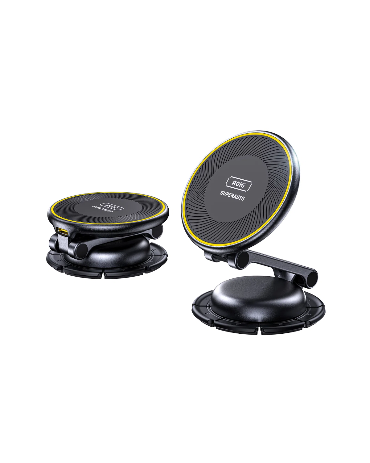 AOHI SUPERAUTO Foldable 360° Magnetic Wireless Car Charger